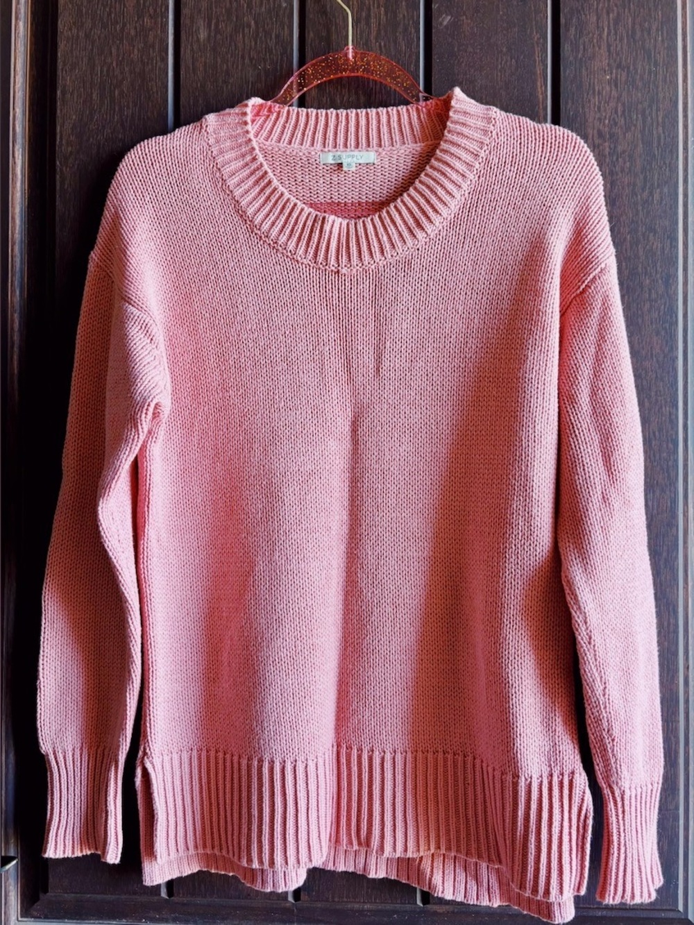 Z Supply Women's Crewneck Pullover Sweater